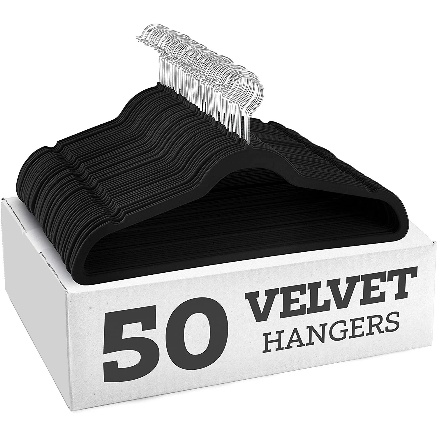50 pack 360 Degree Swivel Durable Non-Slip Velvet Hangers Clothes Hanger For Coats Jackets Pants Dress Clothes
50 pack 360 Degree Swivel Durable Non-Slip Velvet Hangers Clothes Hanger For Coats Jackets Pants Dress Clothes