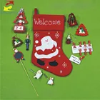 Big Gift Packs Christmas Stocking Large Set with Christmas Tree hanging ornaments
