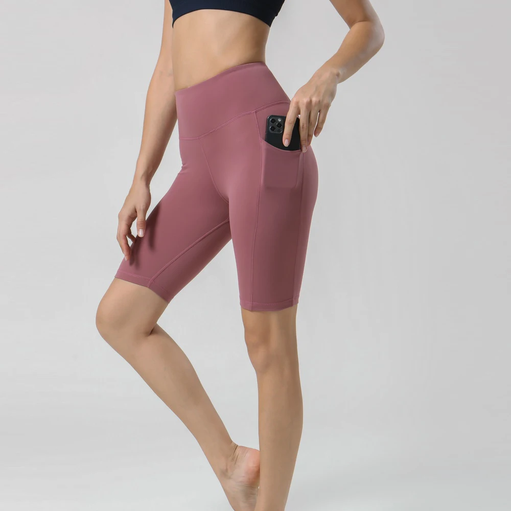 New women's solid color tights yoga running shorts leggings with pocket pants quick-drying stretch breathable short yoga pants, In stock or customized colors
New women's solid color tights yoga running shorts leggings with pocket pants quick-drying stretch breathable short yoga pants, In stock or customized colors