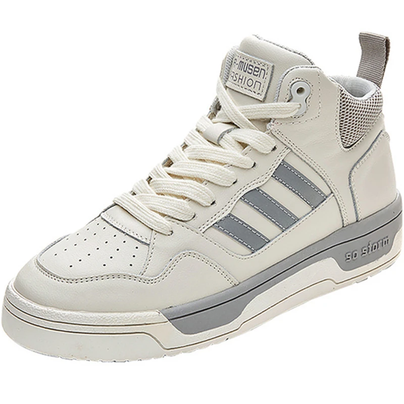 Women's Sneakers Genuine Leather Spring High Top Casual Shoes Fashion Ladies Flat Breathable Vulcanized Shoes
Women's Sneakers Genuine Leather Spring High Top Casual Shoes Fashion Ladies Flat Breathable Vulcanized Shoes