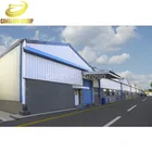 low cost mini industrial storage prefab steel building warehouse in philippines