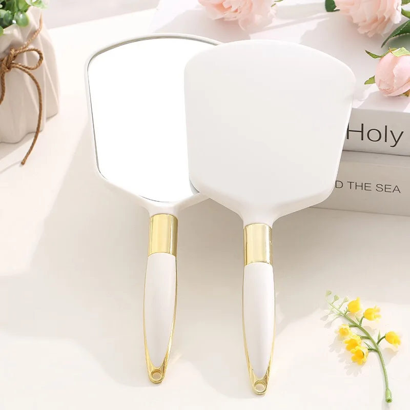 So pretty white pink hand held mirror makeup private label smart makeup mirror, 4 colors
So pretty white pink hand held mirror makeup private label smart makeup mirror, 4 colors