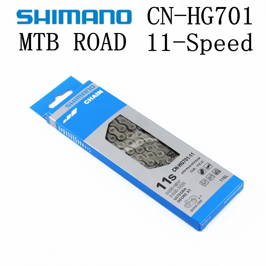 

SHIMANO ULTEGRA DEORE XT HG701 HG700 R8000 M8000 Chain 11-Speed Mountain Bike Bicycle Chain HG6800 CN-HG701 MTB Road Bike Chains