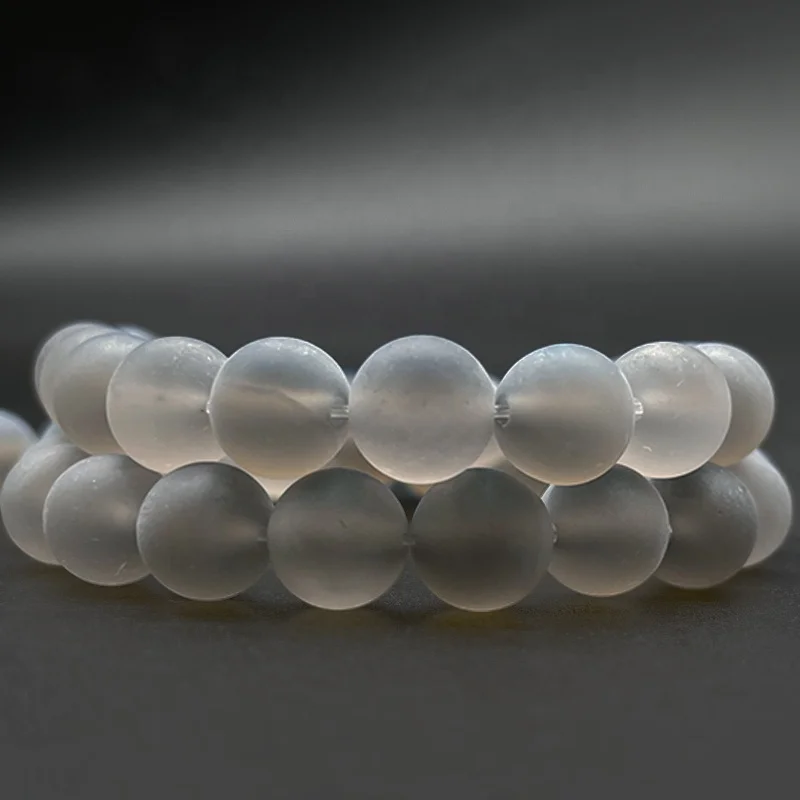 Wholesale Natural Matte Grey Agate Round Gemstone Beads Matte Grey Agate Loose Beads
Wholesale Natural Matte Grey Agate Round Gemstone Beads Matte Grey Agate Loose Beads