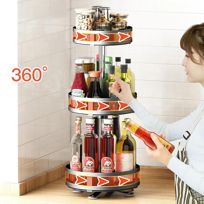 Amazon Best Selling Products Wholesale Easy to Move 360 Rotating Cruet Rack Spice Seasoning Rack for Kitchen, Black
Amazon Best Selling Products Wholesale Easy to Move 360 Rotating Cruet Rack Spice Seasoning Rack for Kitchen, Black