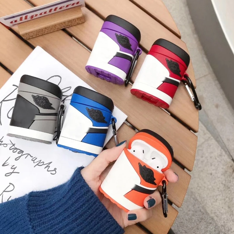 Sneaker Design Holiday Silicone Cover Air pod Earphone Case for Airpods pro, Multi colours
Sneaker Design Holiday Silicone Cover Air pod Earphone Case for Airpods pro, Multi colours