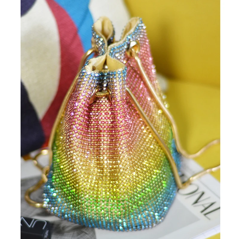 Luxury Women Crystal Rhinestones Hand Shoulder Bag Clutch Party Bag, As picture
Luxury Women Crystal Rhinestones Hand Shoulder Bag Clutch Party Bag, As picture