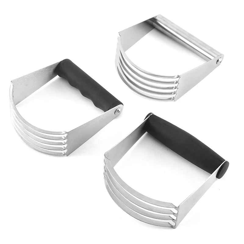 Heavy Duty dough Blender Stainless Steel handmade Pastry Cutter for Baking Professional Butter Cutter, Kitchen Gadgets, Picture showed
Heavy Duty dough Blender Stainless Steel handmade Pastry Cutter for Baking Professional Butter Cutter, Kitchen Gadgets, Picture showed