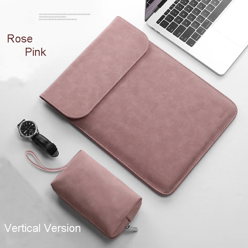 15.6"Laptop Sleeve Case Laptop/Vertical Version, Computer Shock Resistant Bag with Mouse Pad for MacBook/Surface etc,Rose Pink
15.6"Laptop Sleeve Case Laptop/Vertical Version, Computer Shock Resistant Bag with Mouse Pad for MacBook/Surface etc,Rose Pink
