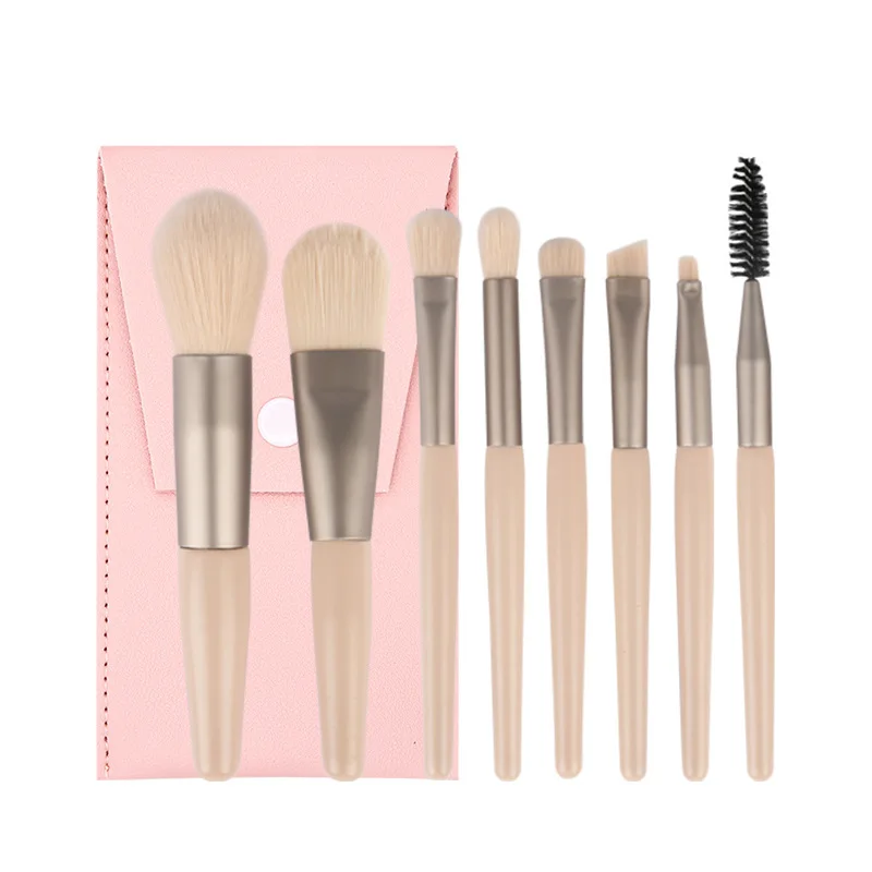 New 8 Mini Beauty Makeup Tools Loose Powder Eyeshadow Lip Brush Portable Makeup Brush Set, Customized color
New 8 Mini Beauty Makeup Tools Loose Powder Eyeshadow Lip Brush Portable Makeup Brush Set, Customized color