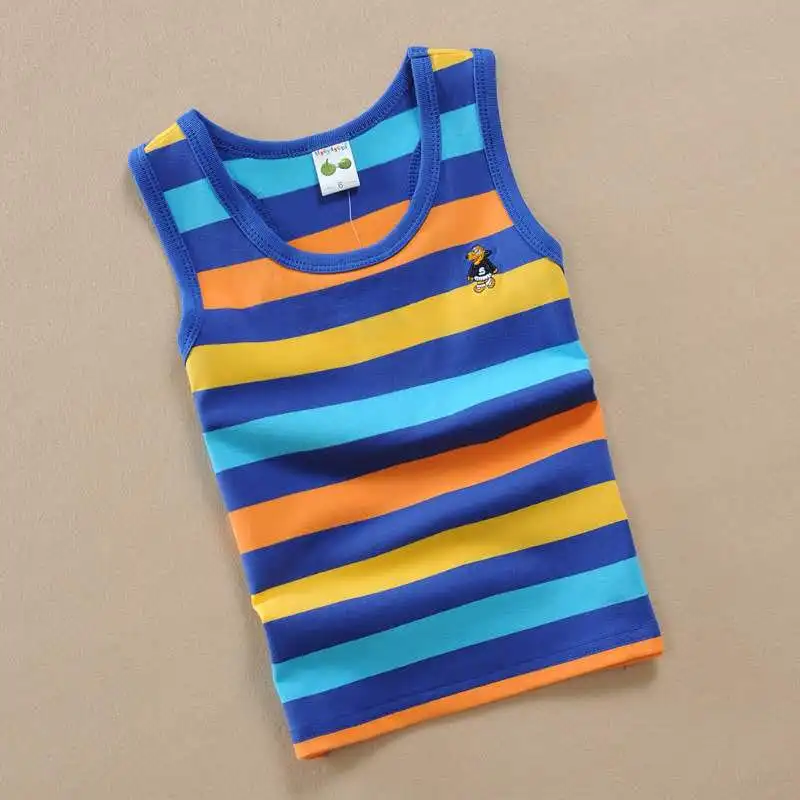 Underwear Kids Baby Vest 100% Cotton Girls Baby Boys' Tank Tops Summer Vest Girl Children Striped Undershirt Sleeveless Vest, Picture
Underwear Kids Baby Vest 100% Cotton Girls Baby Boys' Tank Tops Summer Vest Girl Children Striped Undershirt Sleeveless Vest, Picture