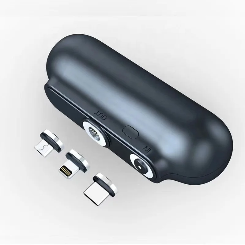 Hot Sale Mini Micro USB Type C 2600mAh Portable Mobile Battery Charger Magnetic Power Bank For iPhone, White, black etc
Hot Sale Mini Micro USB Type C 2600mAh Portable Mobile Battery Charger Magnetic Power Bank For iPhone, White, black etc
