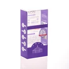 Eco friendly transparent plastic printing cosmetic PET packing box