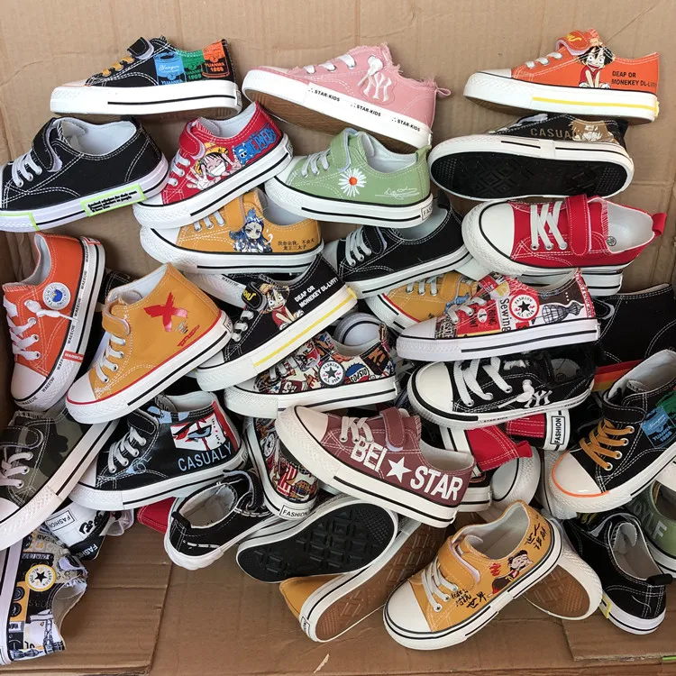 WZY children's wear children's shoes boys' and girls' canvas shoes casual shoes, Mixed style 
WZY children's wear children's shoes boys' and girls' canvas shoes casual shoes, Mixed style