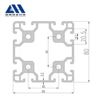 China manufacturer custom industrial aluminum profile 80x80 section used for production line