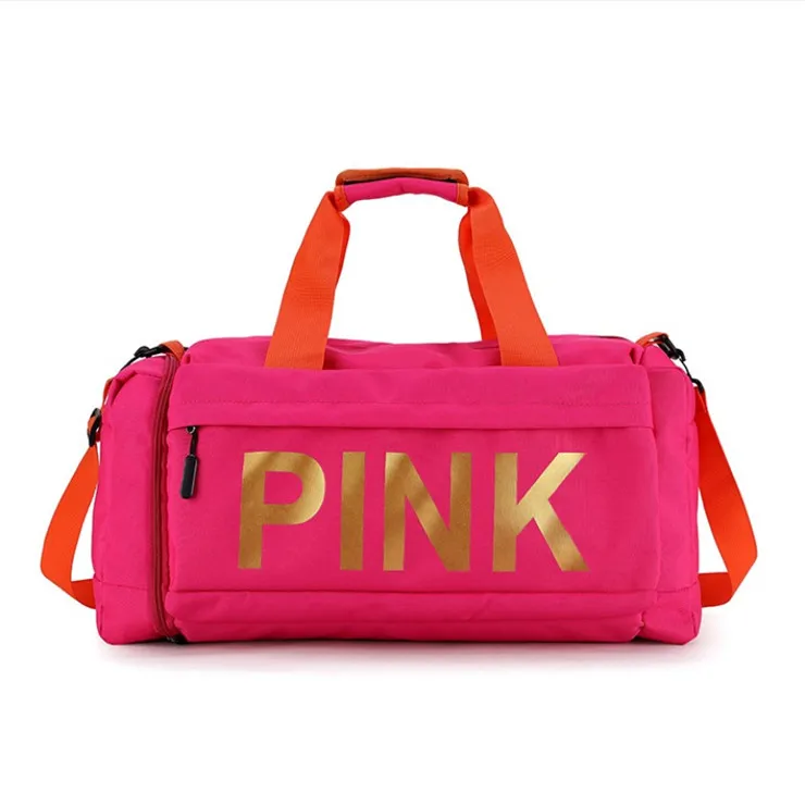 New Pink Duffel Bag Large Capacity Spend A Night Women Overnight Bag Custom Logo Yoga Gym Bag, Picture color
New Pink Duffel Bag Large Capacity Spend A Night Women Overnight Bag Custom Logo Yoga Gym Bag, Picture color