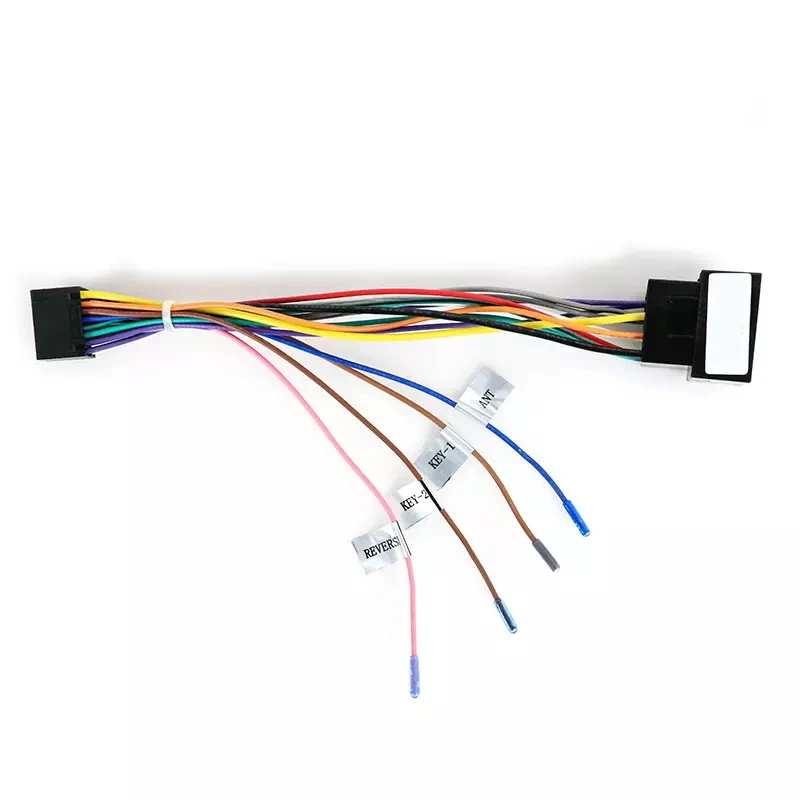 Car Radio Stereo Head Unit 16Pin Wire Harness Adapter For Universal Android Power Cable Connector
Car Radio Stereo Head Unit 16Pin Wire Harness Adapter For Universal Android Power Cable Connector