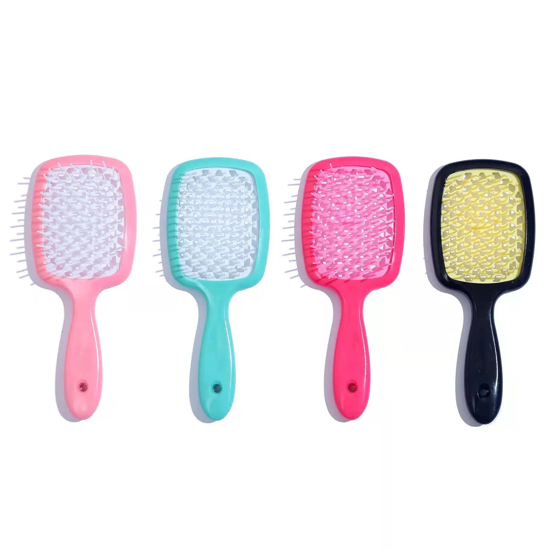 SAIYII Wholesale Anti Tangle Scalp Massaging Hair Brush Wet Dry Paddle Detangling Hair Brush, Black+blue+green
SAIYII Wholesale Anti Tangle Scalp Massaging Hair Brush Wet Dry Paddle Detangling Hair Brush, Black+blue+green
