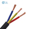 China manufacture flexible copper core pvc insulated electric wire cable 3 core 2.5mm flexible wire