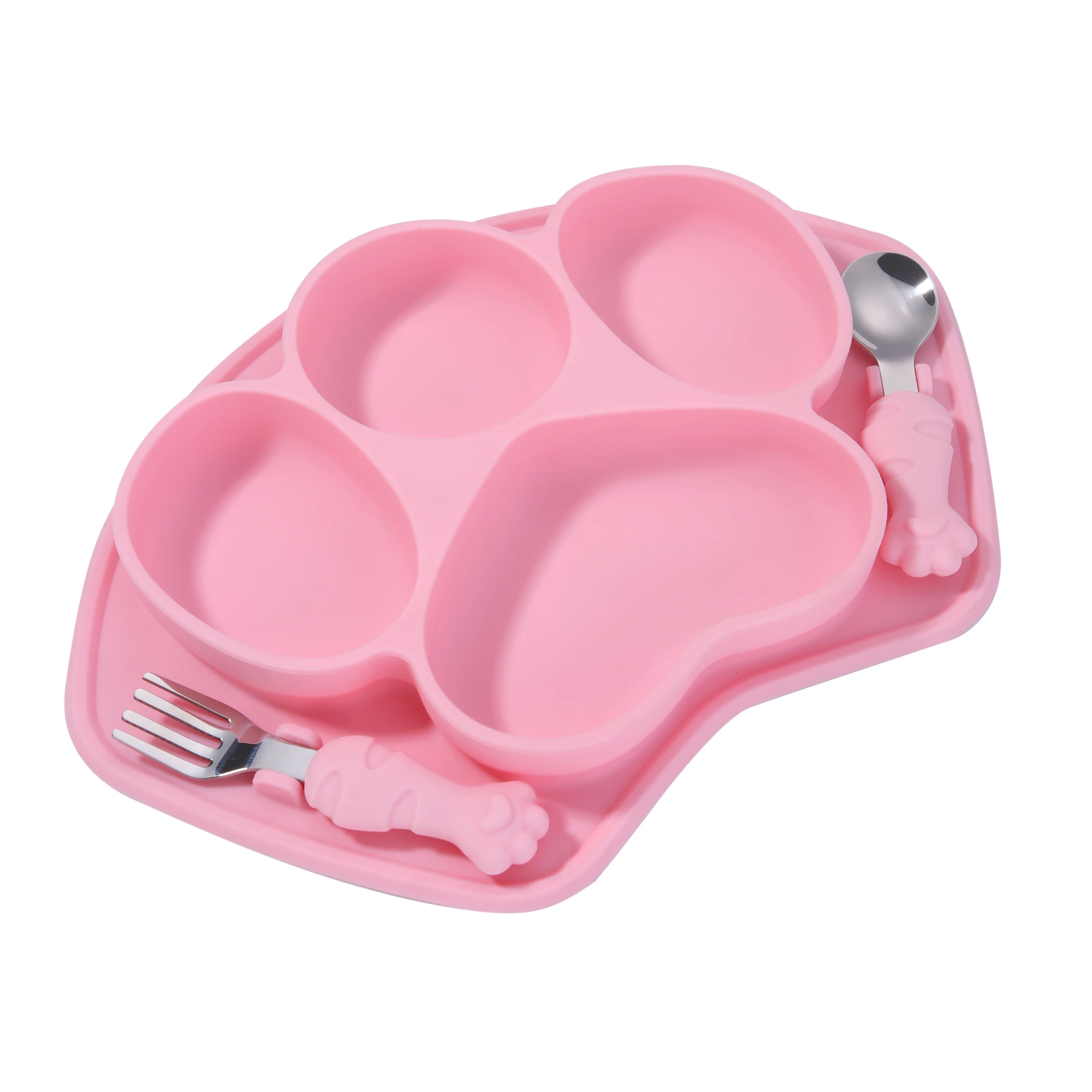 Baby plates suction-cup children tableware silicone one-piece frame side dish bowl training cutlery set for dinner, Orange
Baby plates suction-cup children tableware silicone one-piece frame side dish bowl training cutlery set for dinner, Orange
