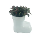 cute glazed ceramic pots indoor flower pots indoor planters ceramic flower vase mini white plant pots