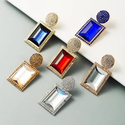 luxury liberality travel festival geometric shape plated metal jewelry dangle sleeve button pendant rhinestone women earrings, Red,blue,white,coffee,silver,white blue
luxury liberality travel festival geometric shape plated metal jewelry dangle sleeve button pendant rhinestone women earrings, Red,blue,white,coffee,silver,white blue