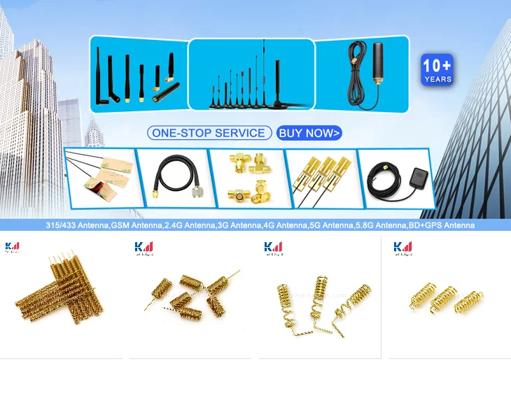 High quality rf transceiver wireless copper spring antenna 315mhz helical pcb lora - ANKUX.COM