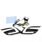 water proof car light daytime running light led drl For Mazda 3 Axela 2016 - 2017