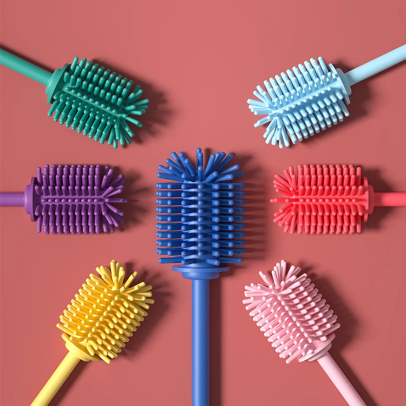 Amazon Hot Sale Products 360 Silicone Baby Bottle Cleaning Brushes Bpa Free Wholesale washing silicone brush Set
Amazon Hot Sale Products 360 Silicone Baby Bottle Cleaning Brushes Bpa Free Wholesale washing silicone brush Set