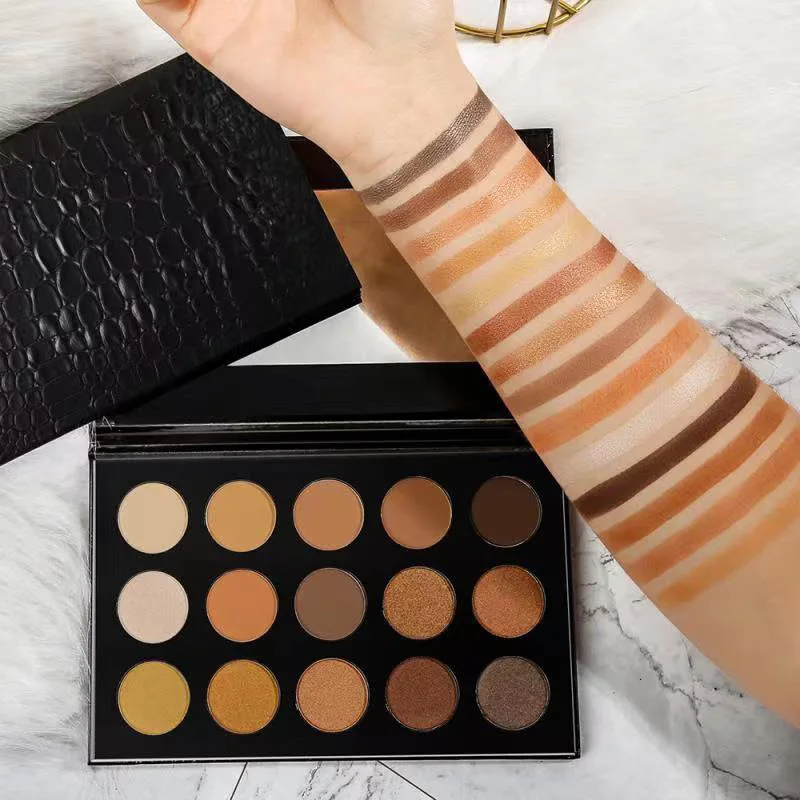 Alligator Pattern Nude 15 Colors Eyeshadow Sombras Para Ojos Custom Made Eyeshadow Palette
Alligator Pattern Nude 15 Colors Eyeshadow Sombras Para Ojos Custom Made Eyeshadow Palette
