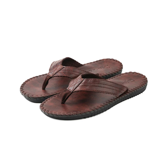 Men's flip flops British cool slippers clip foot thick sole flat heel European and American trend beach shoes
Men's flip flops British cool slippers clip foot thick sole flat heel European and American trend beach shoes