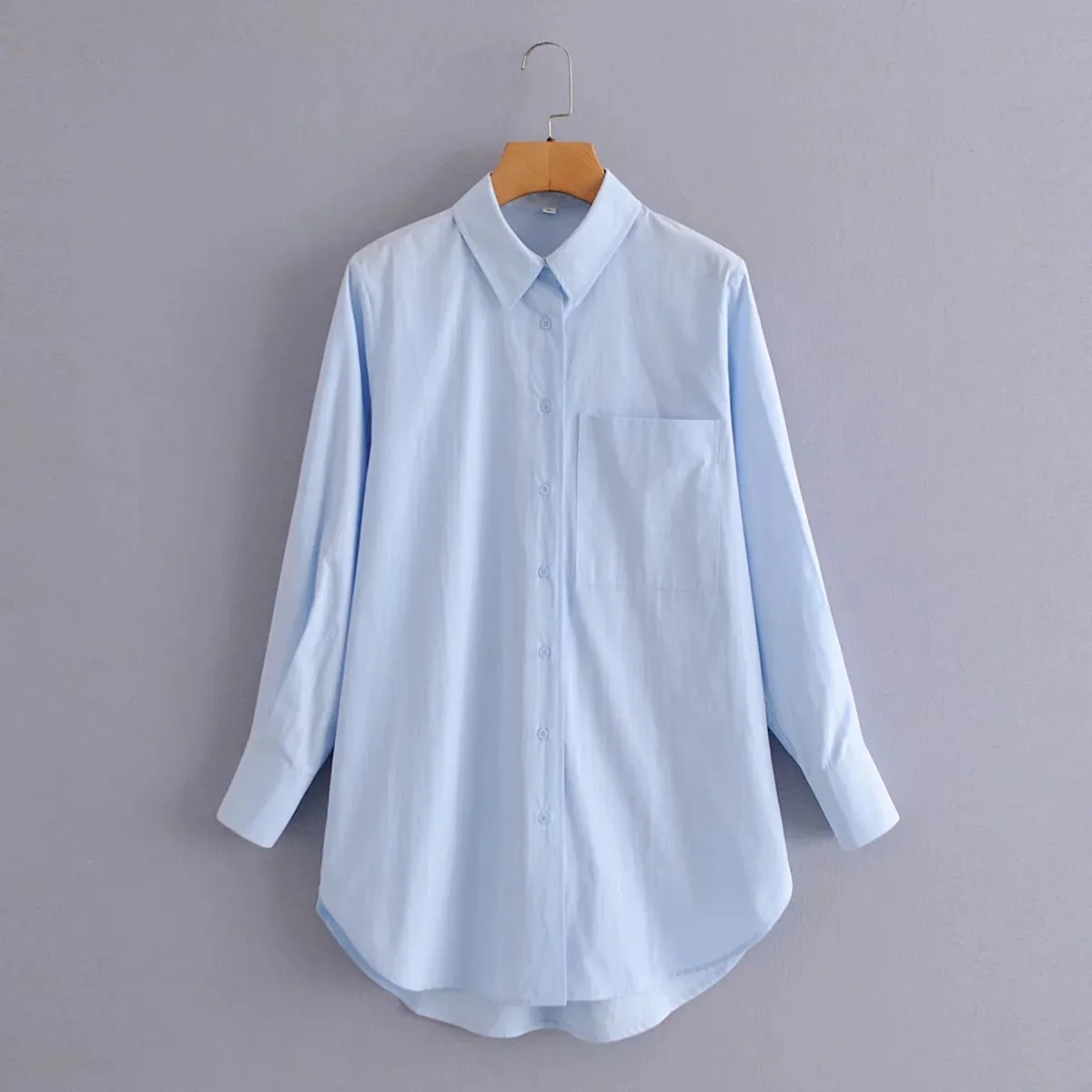 Women Casual Oversized Blouse Long Sleeve Loose Boyfriend Shirt Turn Down Collar Solid Long Blouse Tops, Custom color
Women Casual Oversized Blouse Long Sleeve Loose Boyfriend Shirt Turn Down Collar Solid Long Blouse Tops, Custom color