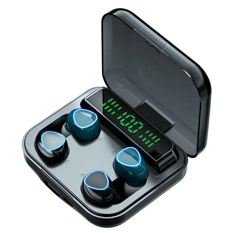 2021 New M22 Tws Two Pairs Sharing Wireless Earphones HiFi 9d Stereo Led Digital Display Earbuds
2021 New M22 Tws Two Pairs Sharing Wireless Earphones HiFi 9d Stereo Led Digital Display Earbuds