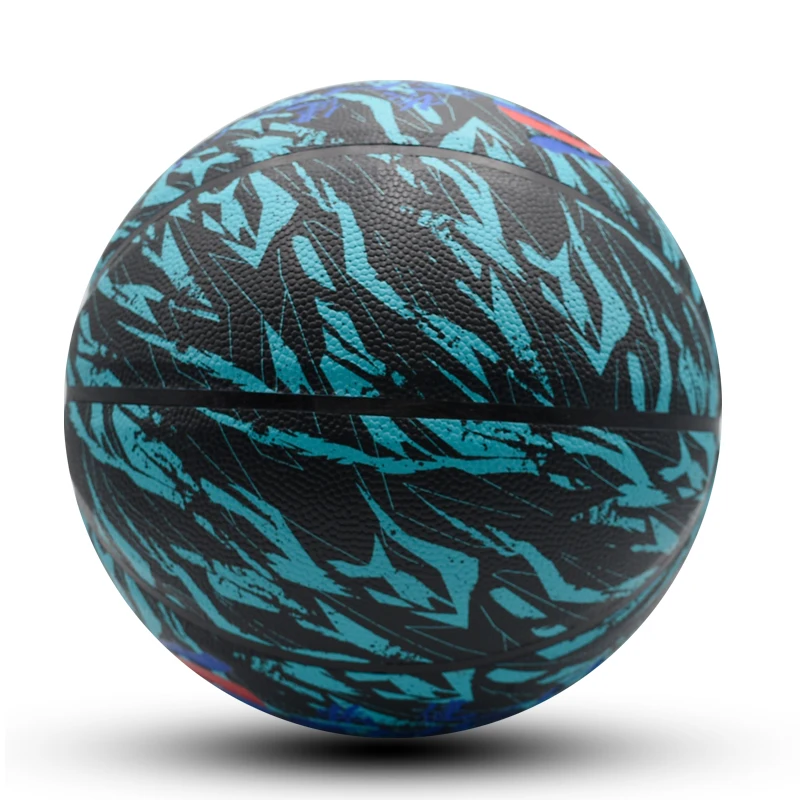 special 7# colorful basketball customized logo black - blue or more for adults, 2 colors printing
special 7# colorful basketball customized logo black - blue or more for adults, 2 colors printing