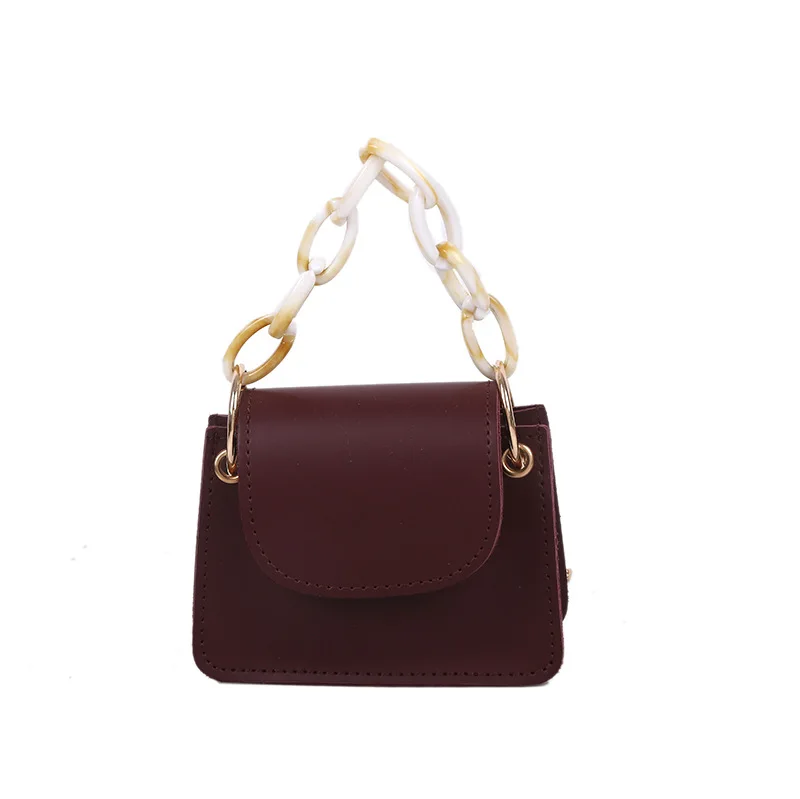 Mini Fashion Solid Color Chain Portable Crossbody Elegant Small Trendy Retro Shoulder Bag Brand Woman Lady Purse 2021 Handbag
Mini Fashion Solid Color Chain Portable Crossbody Elegant Small Trendy Retro Shoulder Bag Brand Woman Lady Purse 2021 Handbag