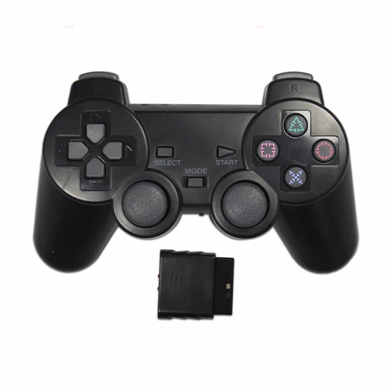

Wireless Gamepad for Sony PS2 Controller for Playstation 2 Console Joystick Double Vibration Shock Joypad Wireless Contro, Colors