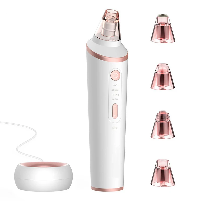 Portable Electric Facial Vacuum Face Cleaner Machine Acne Treatment Pore Cleaner Blackhead Removal Machine, White
Portable Electric Facial Vacuum Face Cleaner Machine Acne Treatment Pore Cleaner Blackhead Removal Machine, White