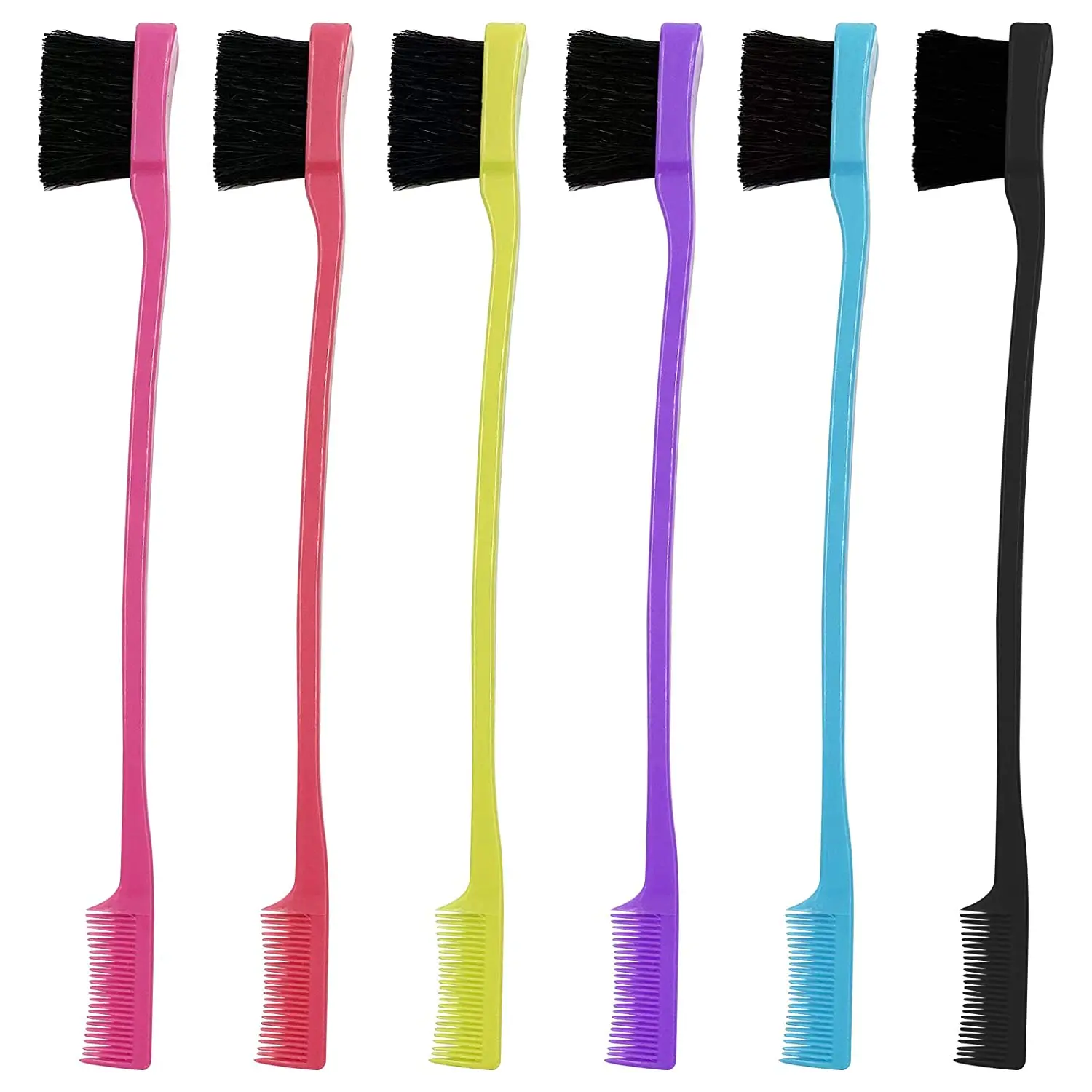 High quality fashional Hair Edge Brush Double Sided baby Smooth Comb Grooming hair brush set edge control Eyebrow Brush, Black
High quality fashional Hair Edge Brush Double Sided baby Smooth Comb Grooming hair brush set edge control Eyebrow Brush, Black