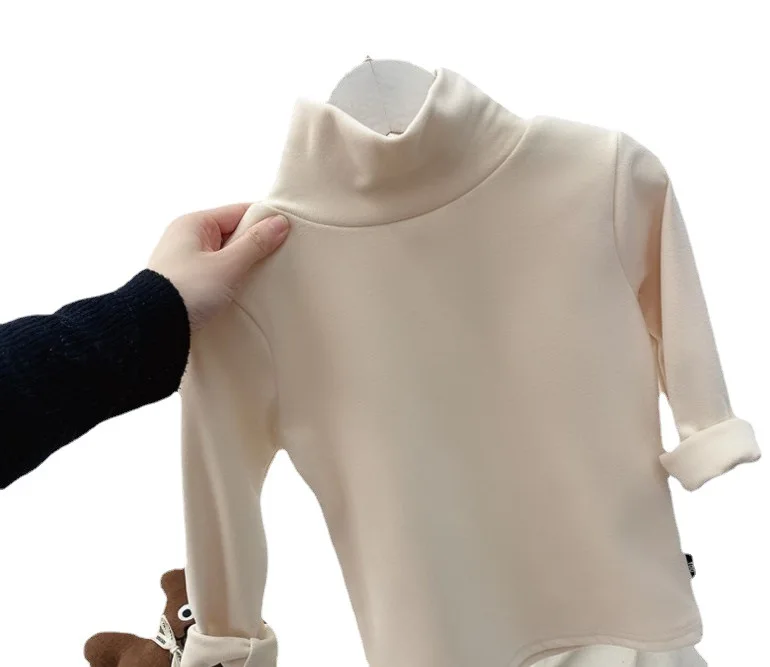 Children's Bottoming Shirt Winter Middle And Small Children's Warm Inner Jacket Solid Color Small High-necked Bottoming Shirt
Children's Bottoming Shirt Winter Middle And Small Children's Warm Inner Jacket Solid Color Small High-necked Bottoming Shirt