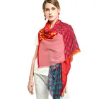 Free Shipping Factory wholesale classic fashion print hijab scarf custom size women long foulard scarf shawl