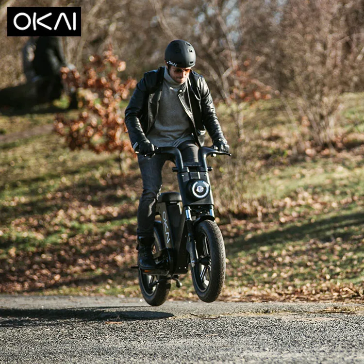 OKAI EB200 good quality max 1200w aluminum alloy frame 48V battery adult 20 inch fat tire electric bike in europe
OKAI EB200 good quality max 1200w aluminum alloy frame 48V battery adult 20 inch fat tire electric bike in europe