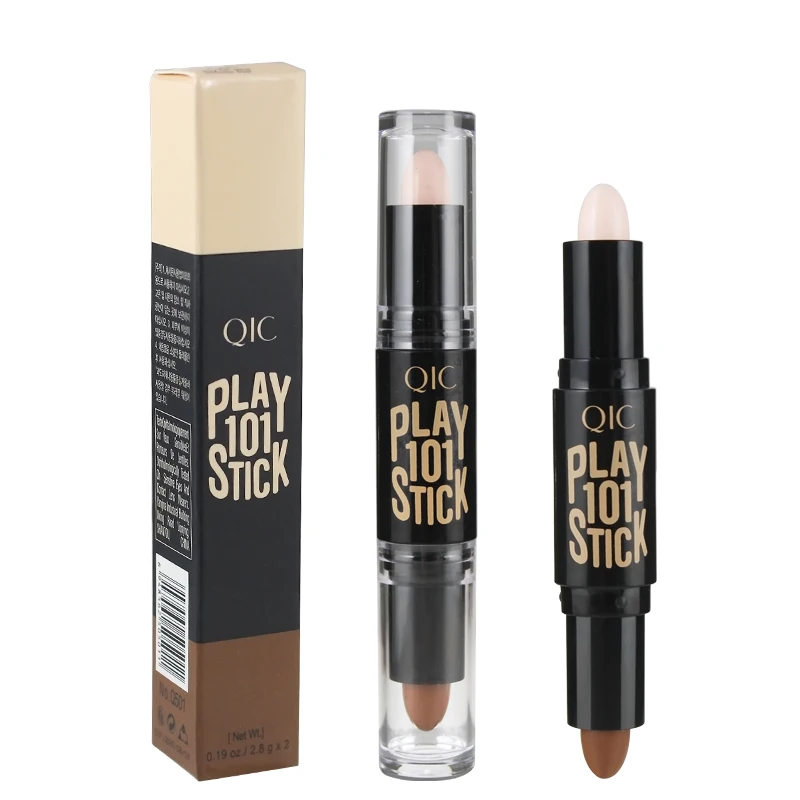 Cheapest Factory Price 2 Colors Per Piece Stick Trimming Highlighter For Lady's Face Makeup
Cheapest Factory Price 2 Colors Per Piece Stick Trimming Highlighter For Lady's Face Makeup
