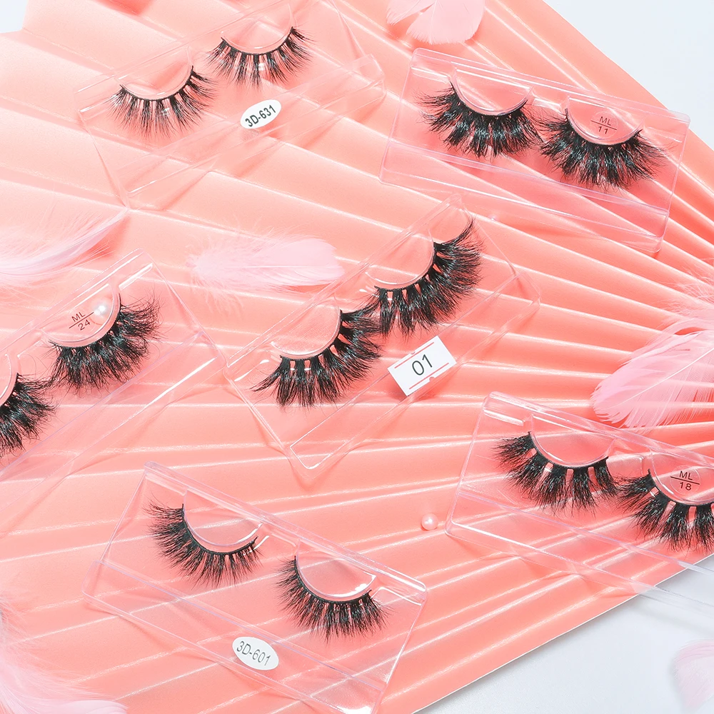 Customized Fluffy Soft 3D Mink Lashes Luxury Siberian Mink Eyelashes Fake Eye Lashes, Black color
Customized Fluffy Soft 3D Mink Lashes Luxury Siberian Mink Eyelashes Fake Eye Lashes, Black color
