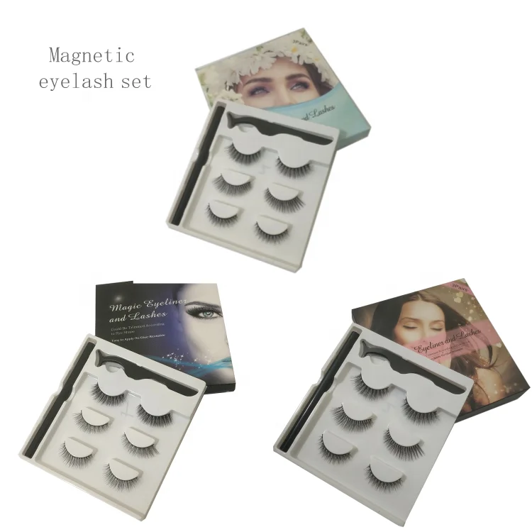 wholesale 3 pairs magnetic eyelashes suit with eyeliner and tweezers private label cute fans 3D eyelashes magnetic, Natural black
wholesale 3 pairs magnetic eyelashes suit with eyeliner and tweezers private label cute fans 3D eyelashes magnetic, Natural black