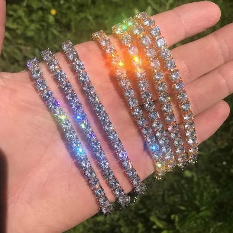 Colorful New 4mm Cubic Zirconia Safety Clasps Tennis Bracelets Women Iced Out Chain Bracelet Zircon Armband CZ Pulseras Jewelry
Colorful New 4mm Cubic Zirconia Safety Clasps Tennis Bracelets Women Iced Out Chain Bracelet Zircon Armband CZ Pulseras Jewelry