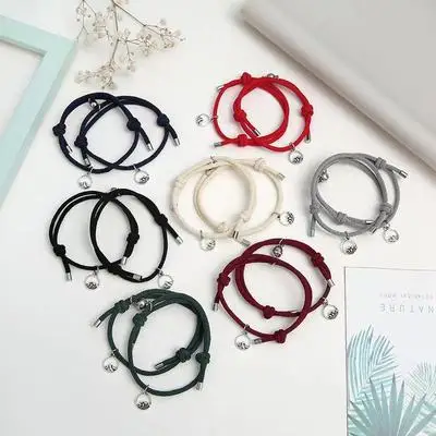 2 pcs/set Wholesale Fashion Colourful Magnetic Milan Rope Chain Bracelet Matching Bracelets For Couples
2 pcs/set Wholesale Fashion Colourful Magnetic Milan Rope Chain Bracelet Matching Bracelets For Couples