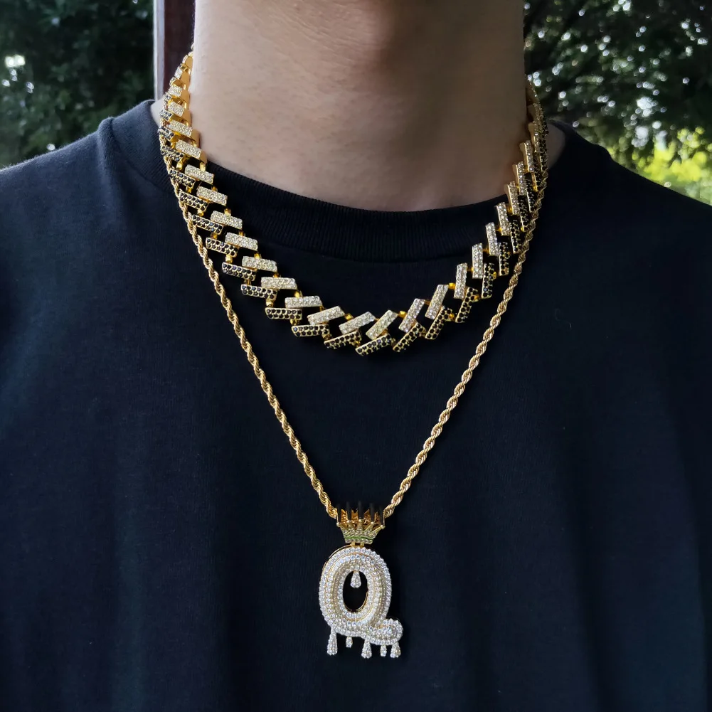 Hip hop men's Bling Colorful Diamond Miami Cuban Link Chain angel pendant jade butterfly real diamond necklace
Hip hop men's Bling Colorful Diamond Miami Cuban Link Chain angel pendant jade butterfly real diamond necklace