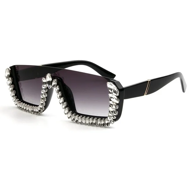 Ltaly Design Hot Sale UV400 Trendy Half Frame Oversized Square Fashion Female Women Shades Sunglasses with Diamond 2019, Custom colors
Ltaly Design Hot Sale UV400 Trendy Half Frame Oversized Square Fashion Female Women Shades Sunglasses with Diamond 2019, Custom colors