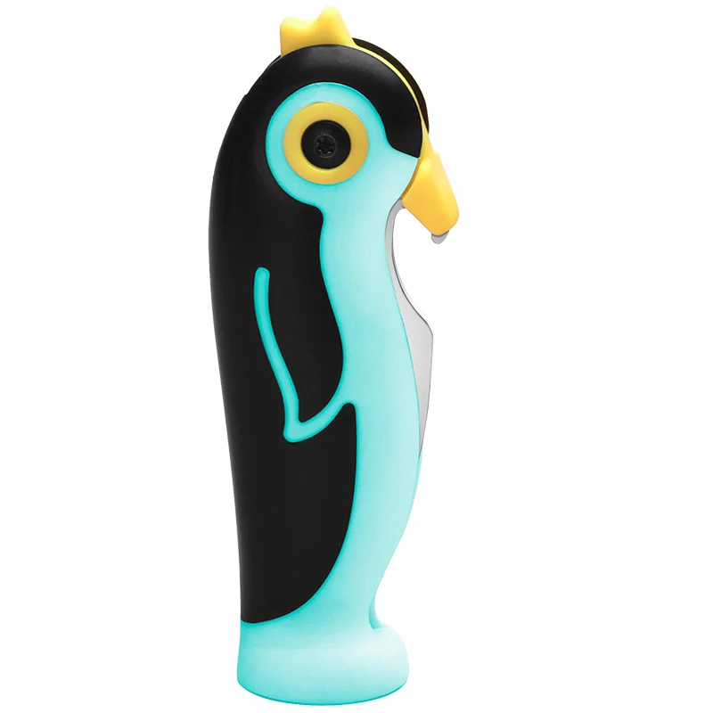 Multi-purpose Penguin Design Paring Knife Stainless Steel Folding Knife With Bottle Opener With Screwdriver
Multi-purpose Penguin Design Paring Knife Stainless Steel Folding Knife With Bottle Opener With Screwdriver
