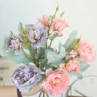 China Made Flower Hanging China Artificial Flowers Peonies Silk Flowers Artificial